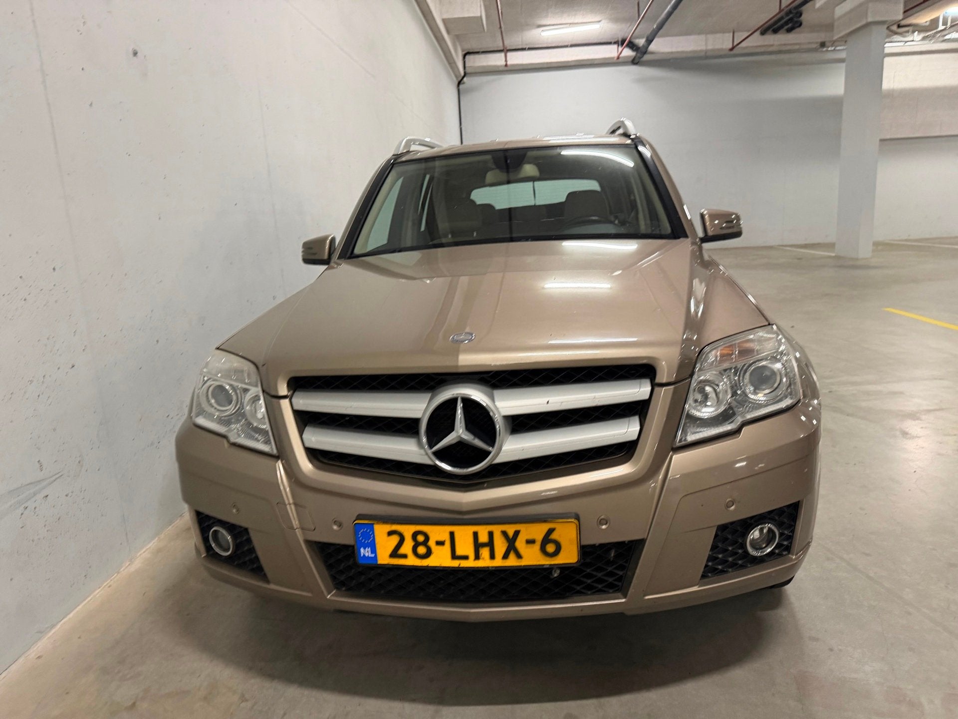 Mercedes-Benz GLK-klasse 220 CDI AMG Navi Leer Clima Cruise, Auto's, Verwarmde buitenspiegels, Achterwielaandrijving, Gebruikt