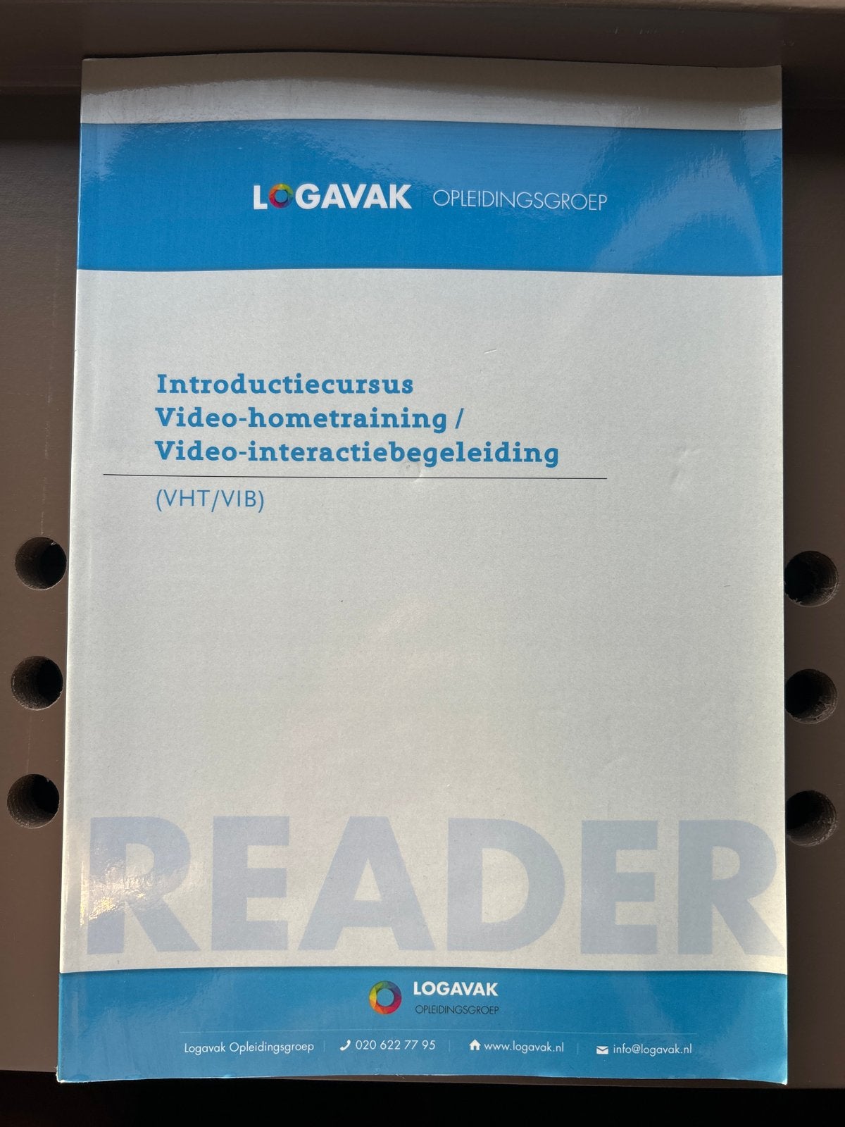 Logavak Opleidingsgroep Reader, Ophalen of Verzenden, Gamma, Zo goed als nieuw, Niet van toepassing