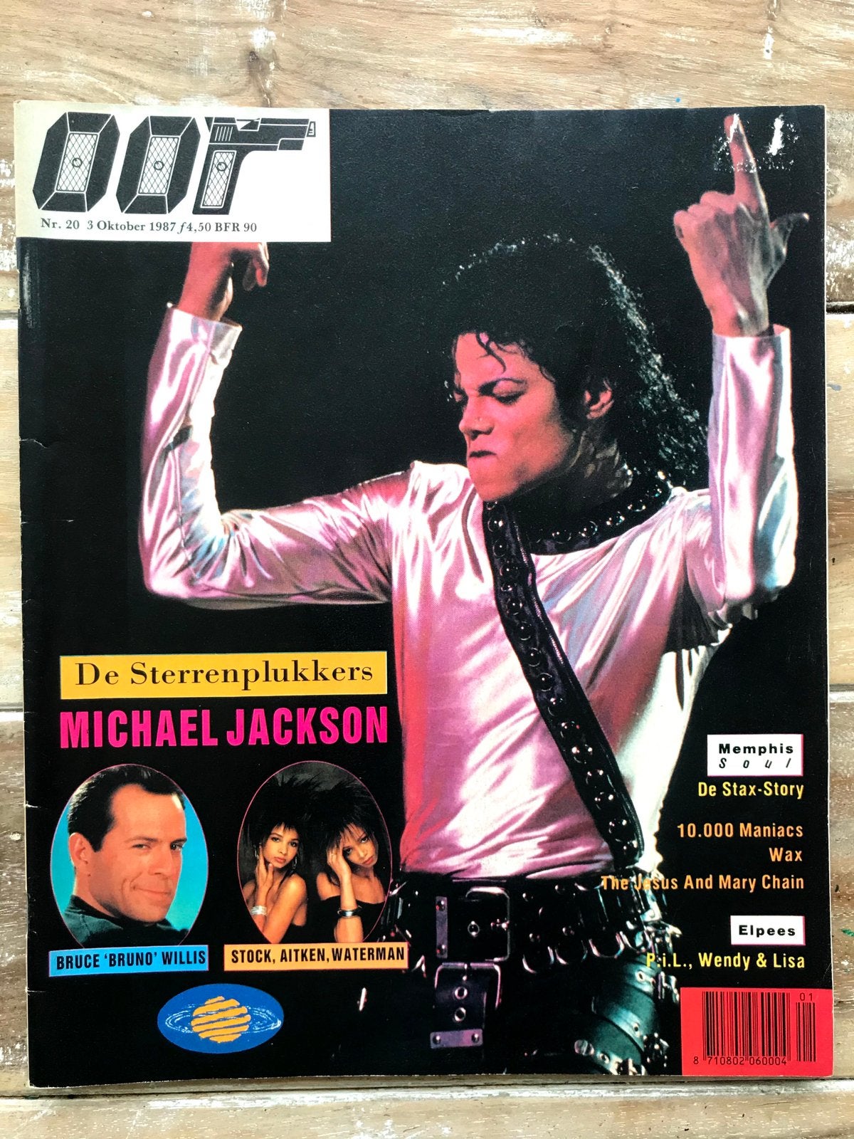 OOR Magazine 1987 MICHAEL JACKSON 10.000 Maniacs STAX, Ophalen of Verzenden, Zo goed als nieuw, Muziek, Film of Tv