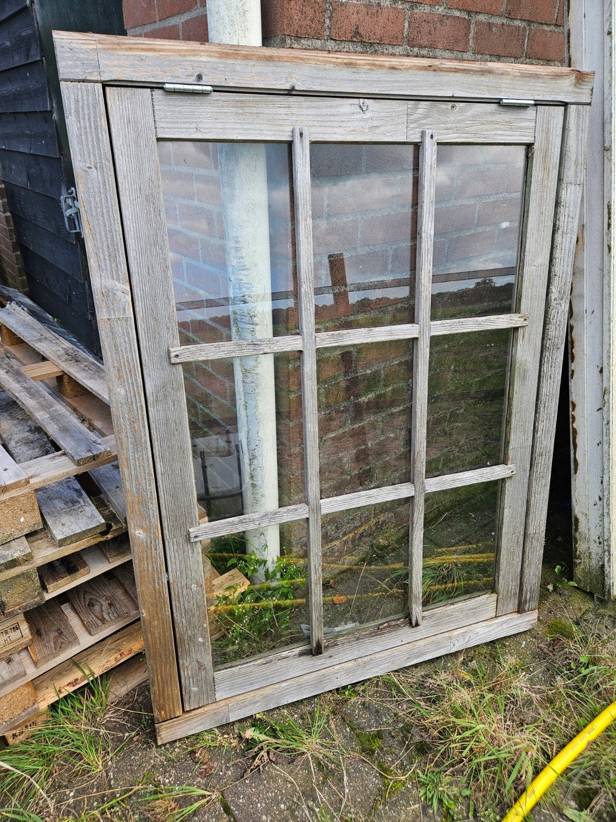 Douglas raam, Doe-het-zelf en Verbouw, Ophalen, Gevelraam of Ruit, Gebruikt, 80 tot 120 cm