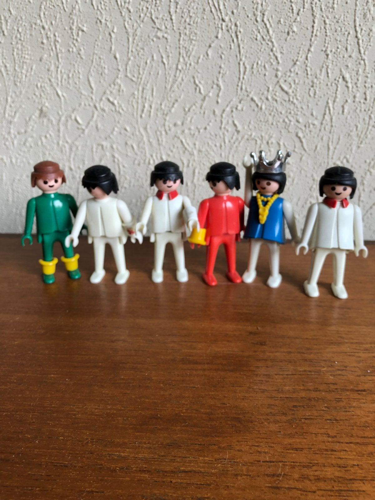 Vintage Playmobil poppetjes uit de jaren '80 - Set van 6, Kinderen en Baby's, Speelgoed | Playmobil, Ophalen, Gebruikt, Losse onderdelen