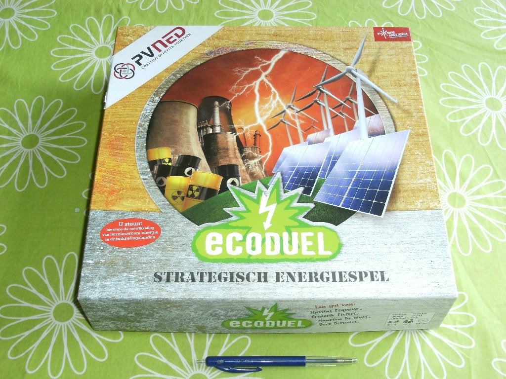 Eco-duel - Een strategisch energiespel, Vijf spelers of meer, Ophalen of Verzenden, Zo goed als nieuw