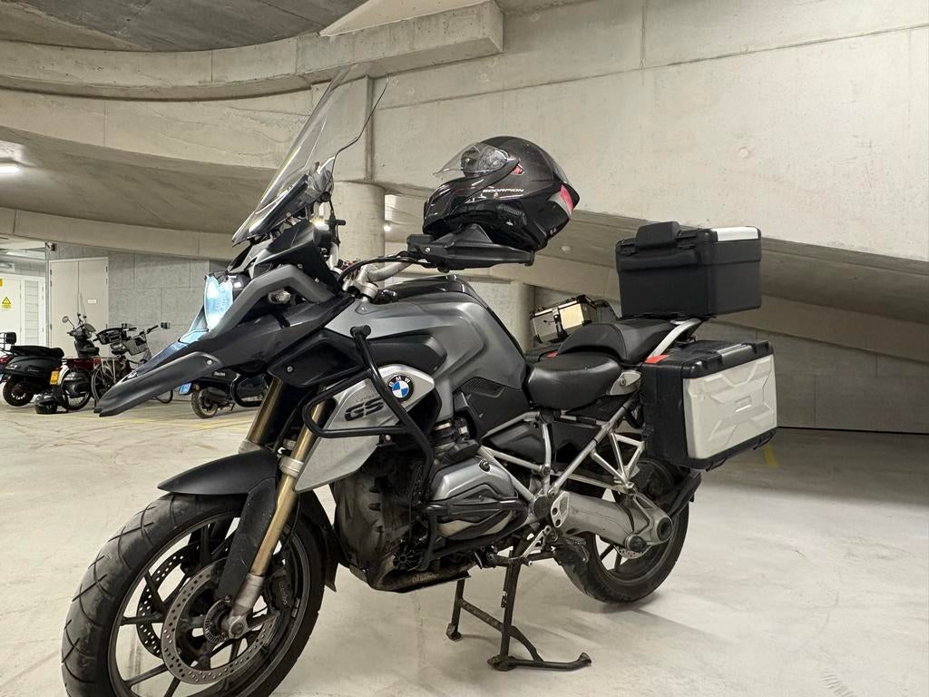 Prachtige BMW R1200GS  watergekoeld r 1200gs kofferset +navi, Motoren, Cardan-aandrijving, 2 cilinders, Motorrijbewijs A, 1170 cc