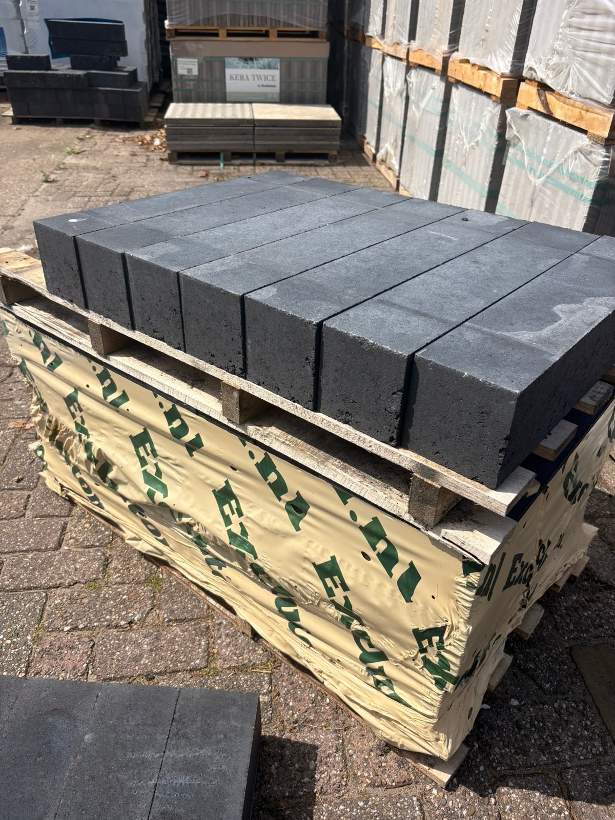 Stapelblokken 12x12x60cm Antraciet, Ophalen, Nieuw, Minder dan 100 cm, Minder dan 25 cm