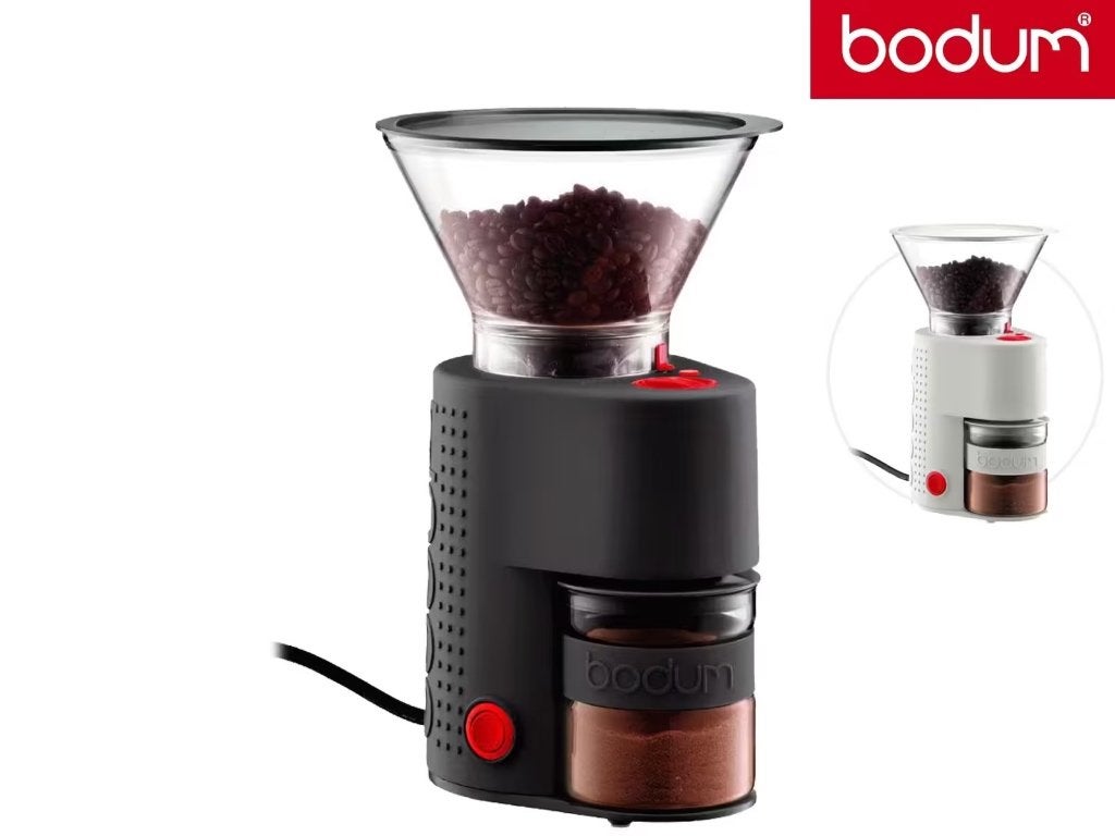 Bodum Elektrische Konische Koffiemolen, Ophalen, Gebruikt, Overige modellen, Gemalen koffie