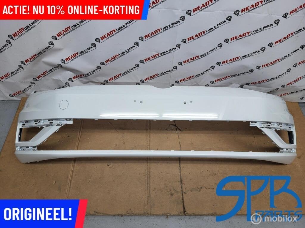 Voorbumper GOLF 7 7.5 FACELIFT PURE WHITE LC9A 5G0807221FM