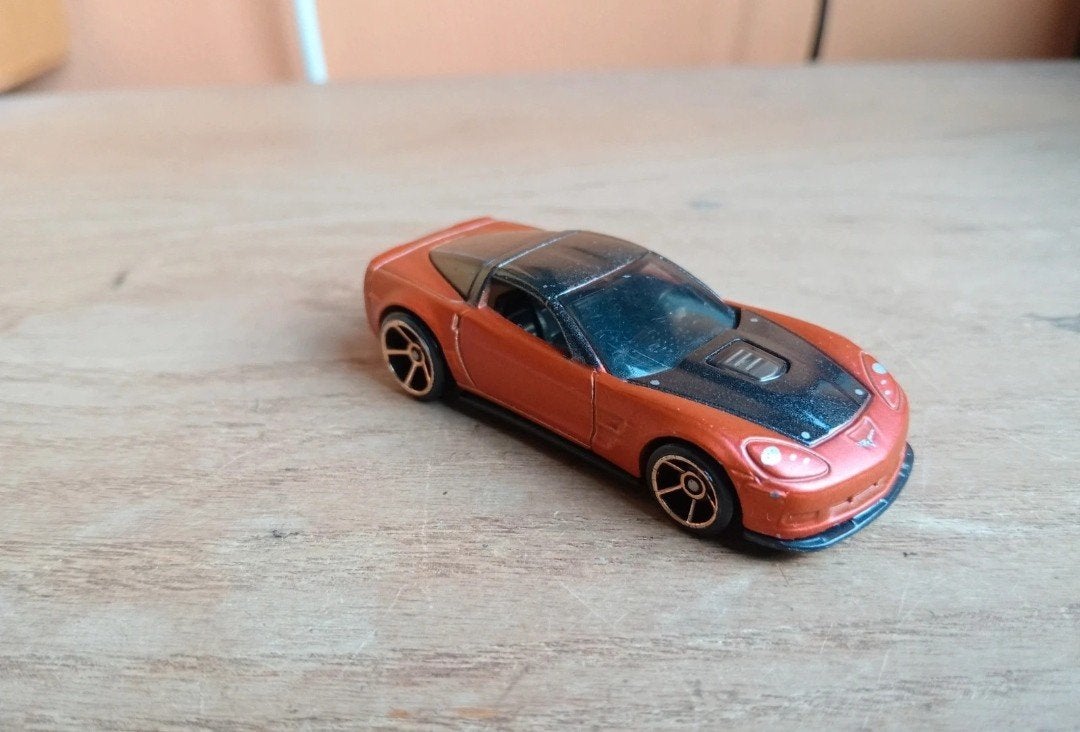 Hot Wheels corvette zri, Ophalen of Verzenden, Gebruikt