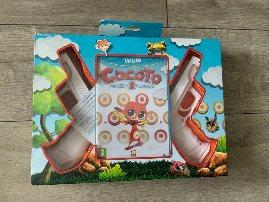 NIEUW & GESEALD - Cocoto Magic Circus 2 voor de Wii-U + Guns, Shooter, 1 speler, Nieuw, Ophalen of Verzenden