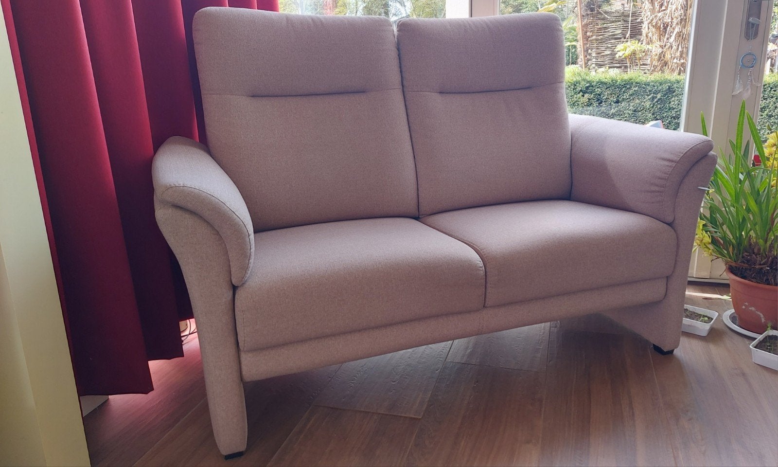 PROMINENT tweezitsbank €100.00 nieuw, Ophalen, 75 tot 100 cm, Tweepersoons, 150 tot 200 cm