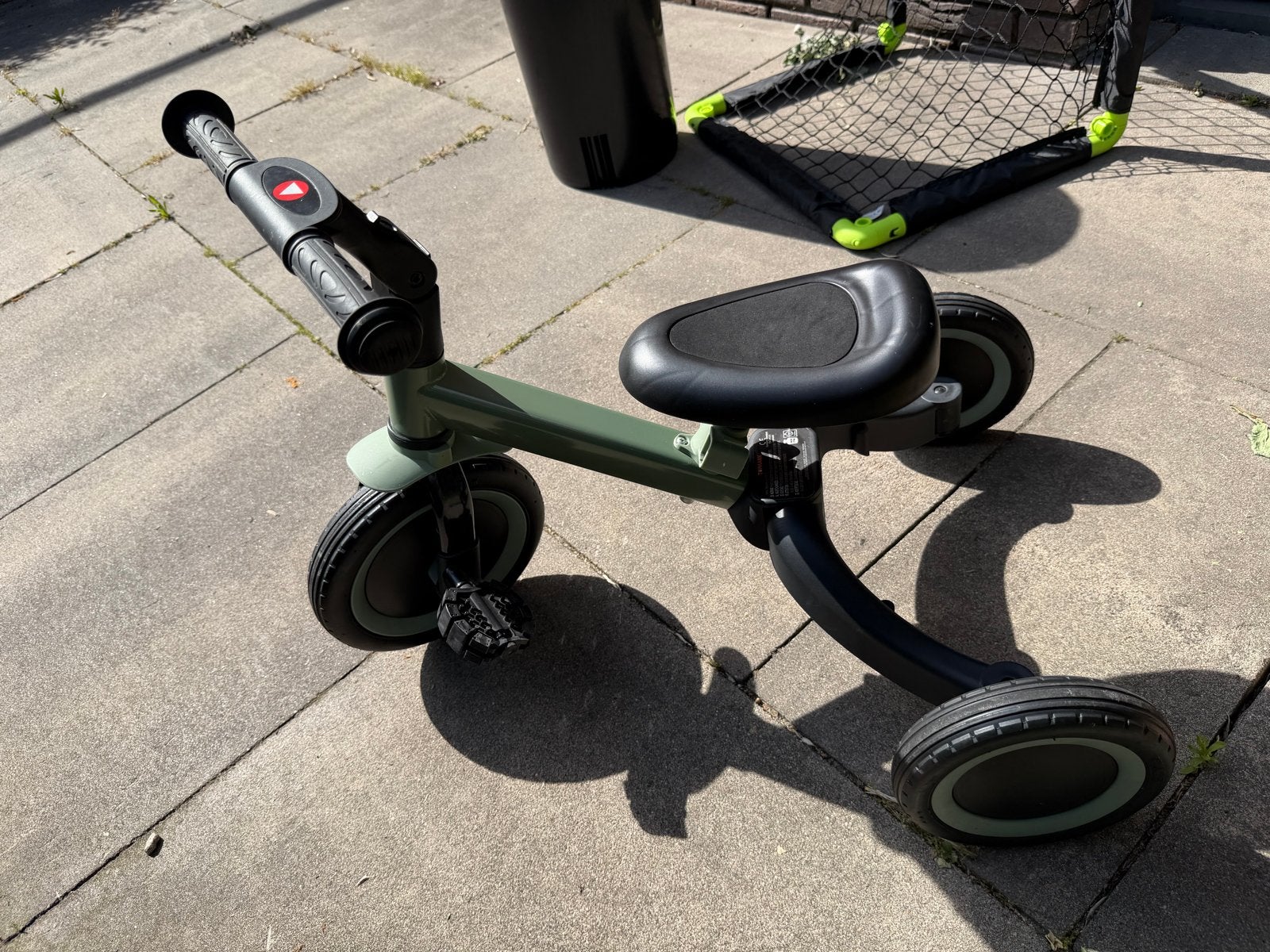 Topmark 4-in-1 Loopfiets Kaya – Groen, Ophalen of Verzenden, Zo goed als nieuw, Loopfiets
