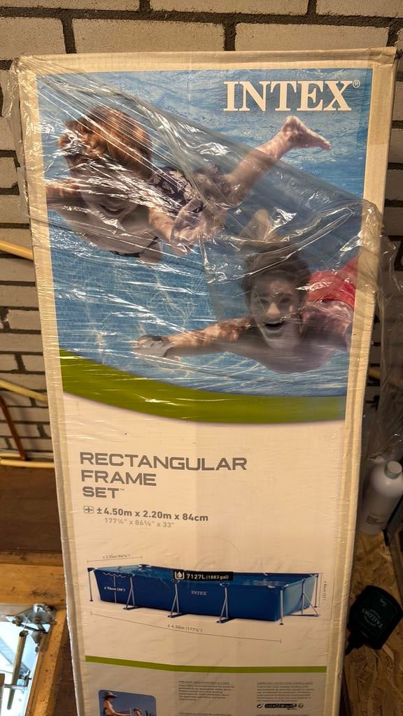 Intex zwembad, Ophalen, Minder dan 80 cm, Opzetzwembad, Rechthoekig