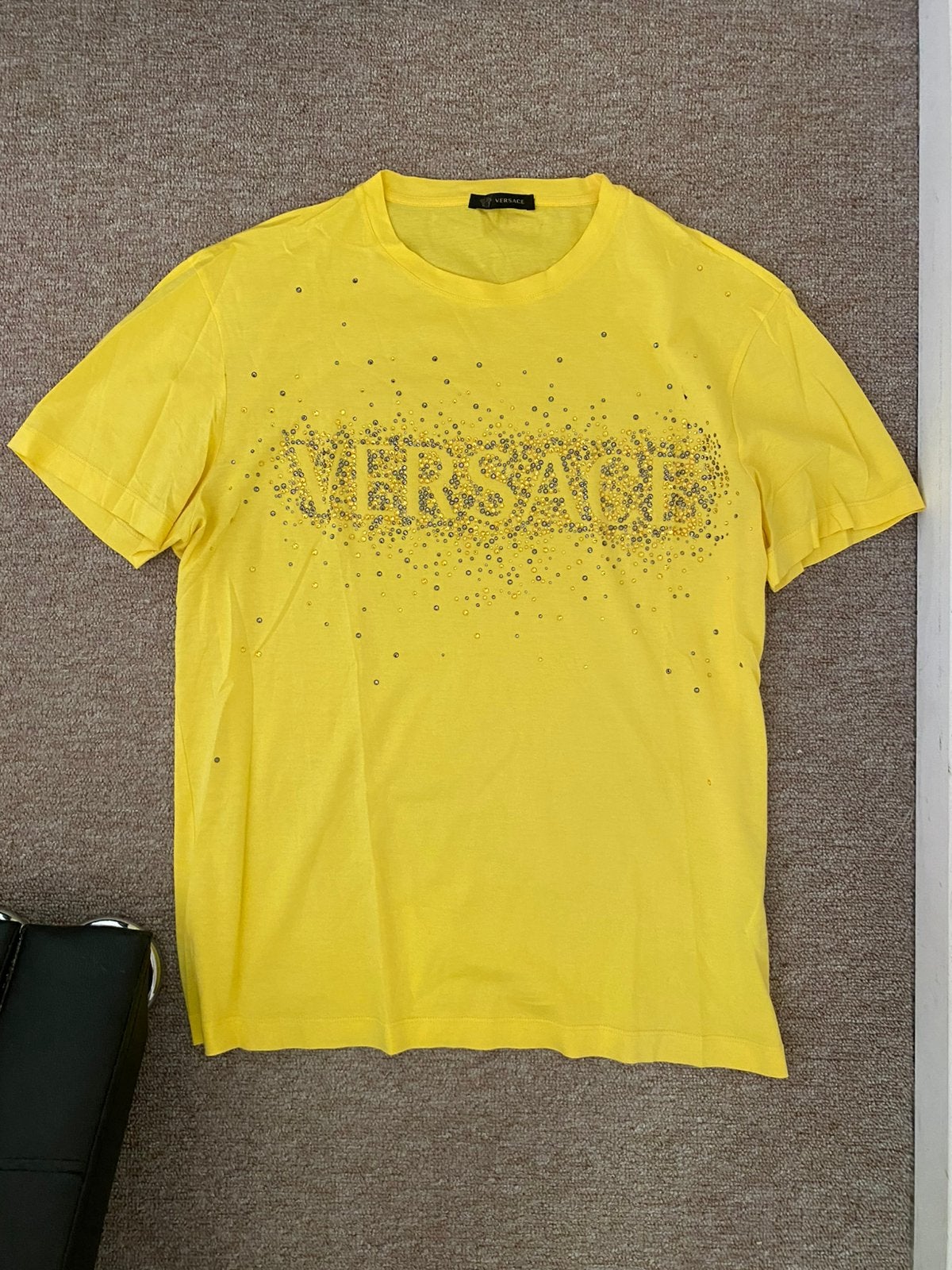 Versace Shirt M, Ophalen of Verzenden, Zo goed als nieuw, Zwart