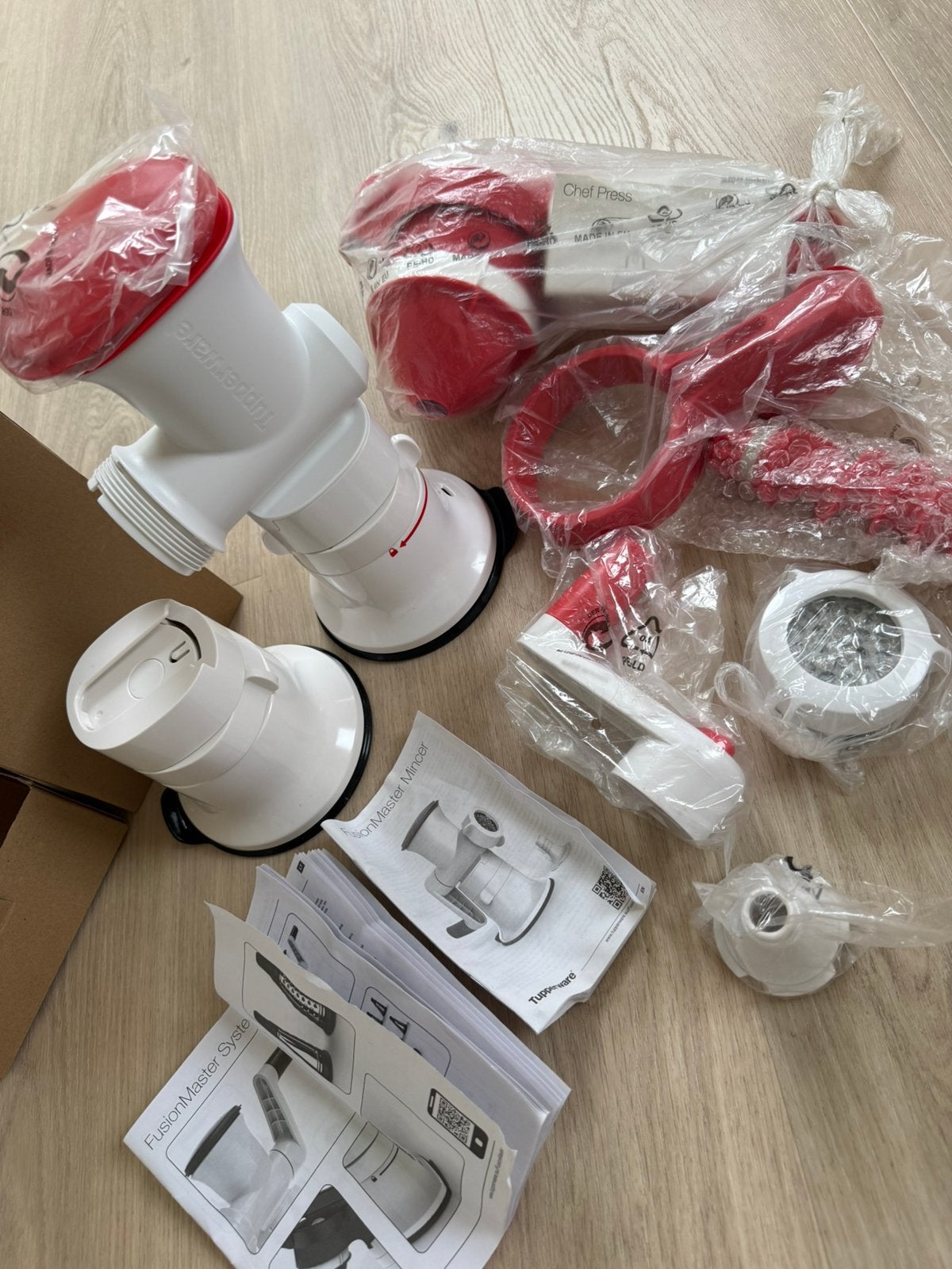 Tupperware fusionmaster systeem, Ophalen of Verzenden, Zo goed als nieuw, Overige typen