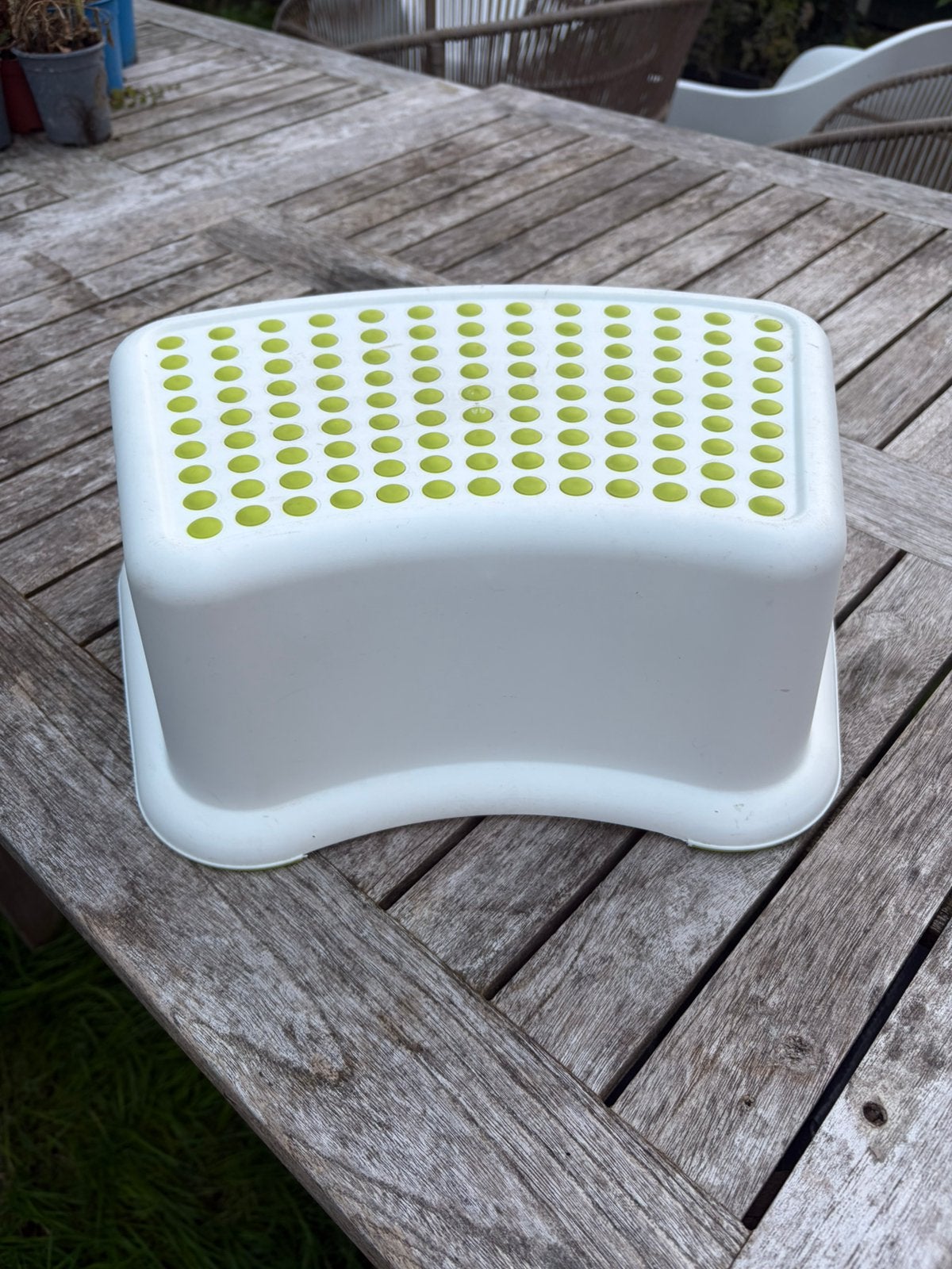 Ikea Forsiktig opstapje / krukje - zgan, Ophalen of Verzenden, Zo goed als nieuw, Overige materialen