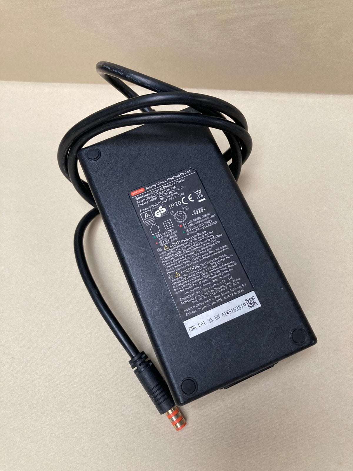 Bafang battery charger, Ophalen, Zo goed als nieuw