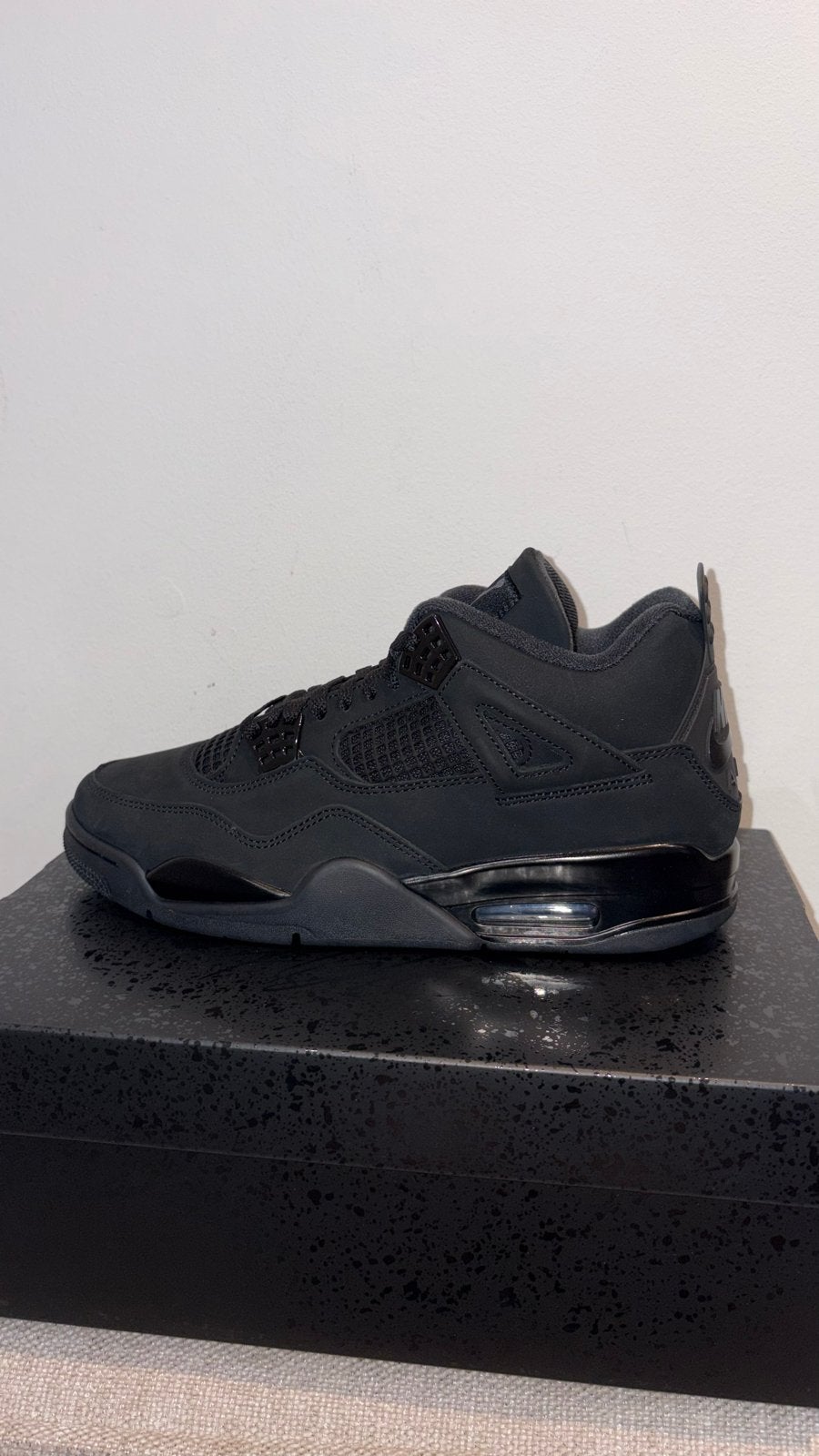 Air Jordan 4 Retro Black Cat - Maat 45, Kleding | Heren, Schoenen, Ophalen, Zwart, Nieuw, Sneakers of Gympen