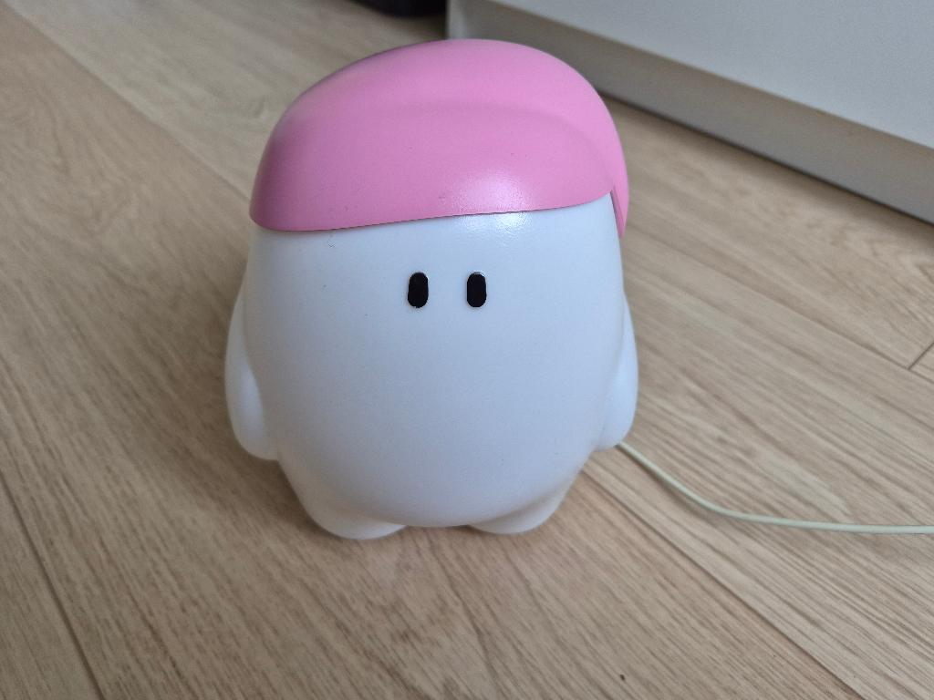 Philips Mybuddy slaaptrainer/nachtlamp roze, Ophalen of Verzenden, Gebruikt, Lamp
