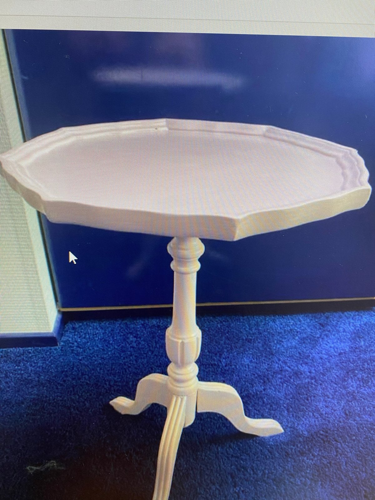 Volledig gerenoveerde vintage bijzettafel, 45 tot 60 cm, Minder dan 55 cm, Vintage, Ophalen of Verzenden