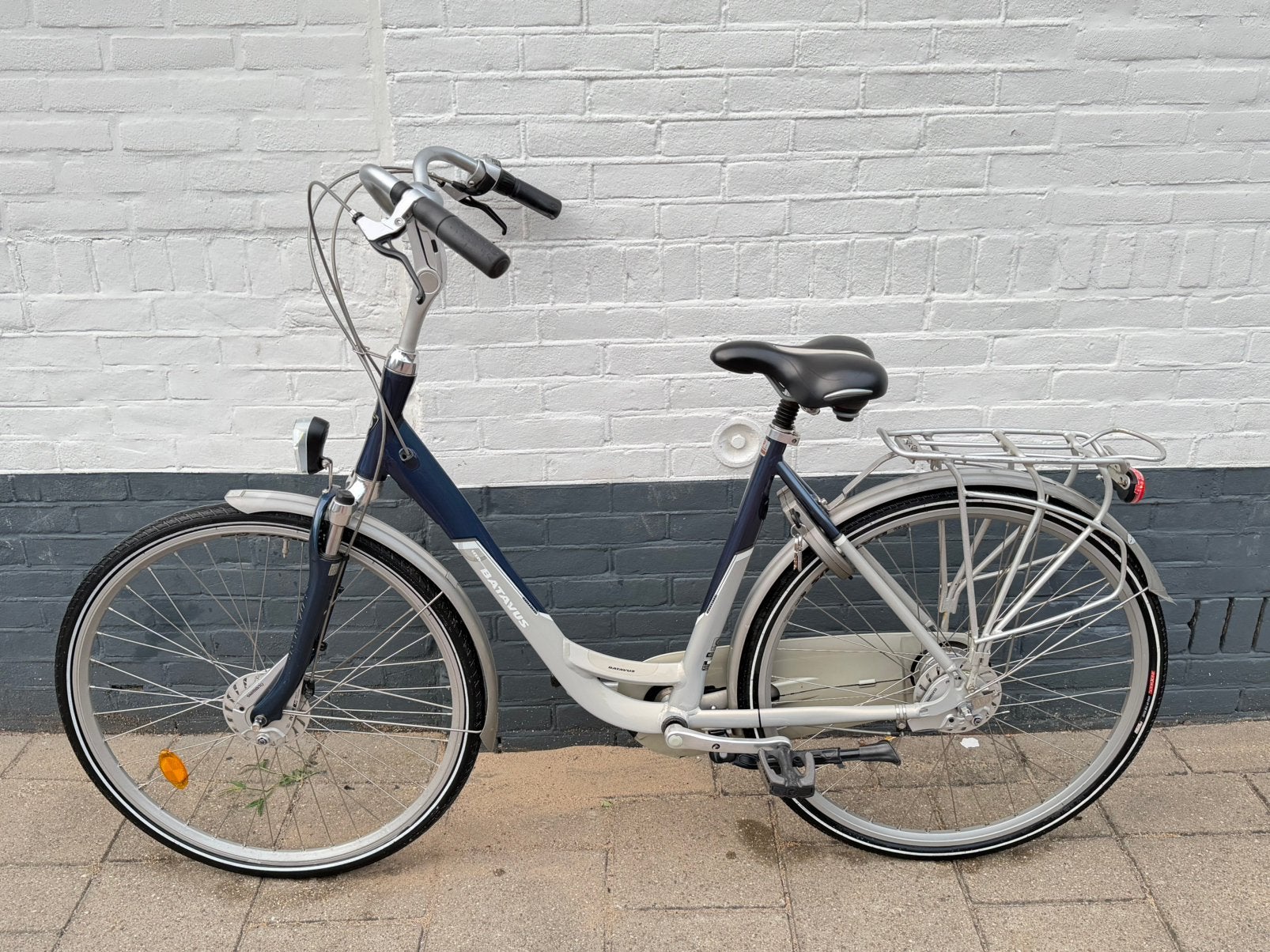 Batavus intermezzo damesfiets f53 28inch, Fietsen en Brommers, 53 tot 56 cm, Velgrem, Versnellingen, Batavus