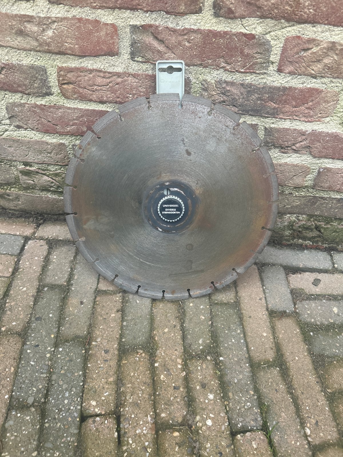 Universeel diamant zaagblad 350x25,40mm, Ophalen, Zo goed als nieuw