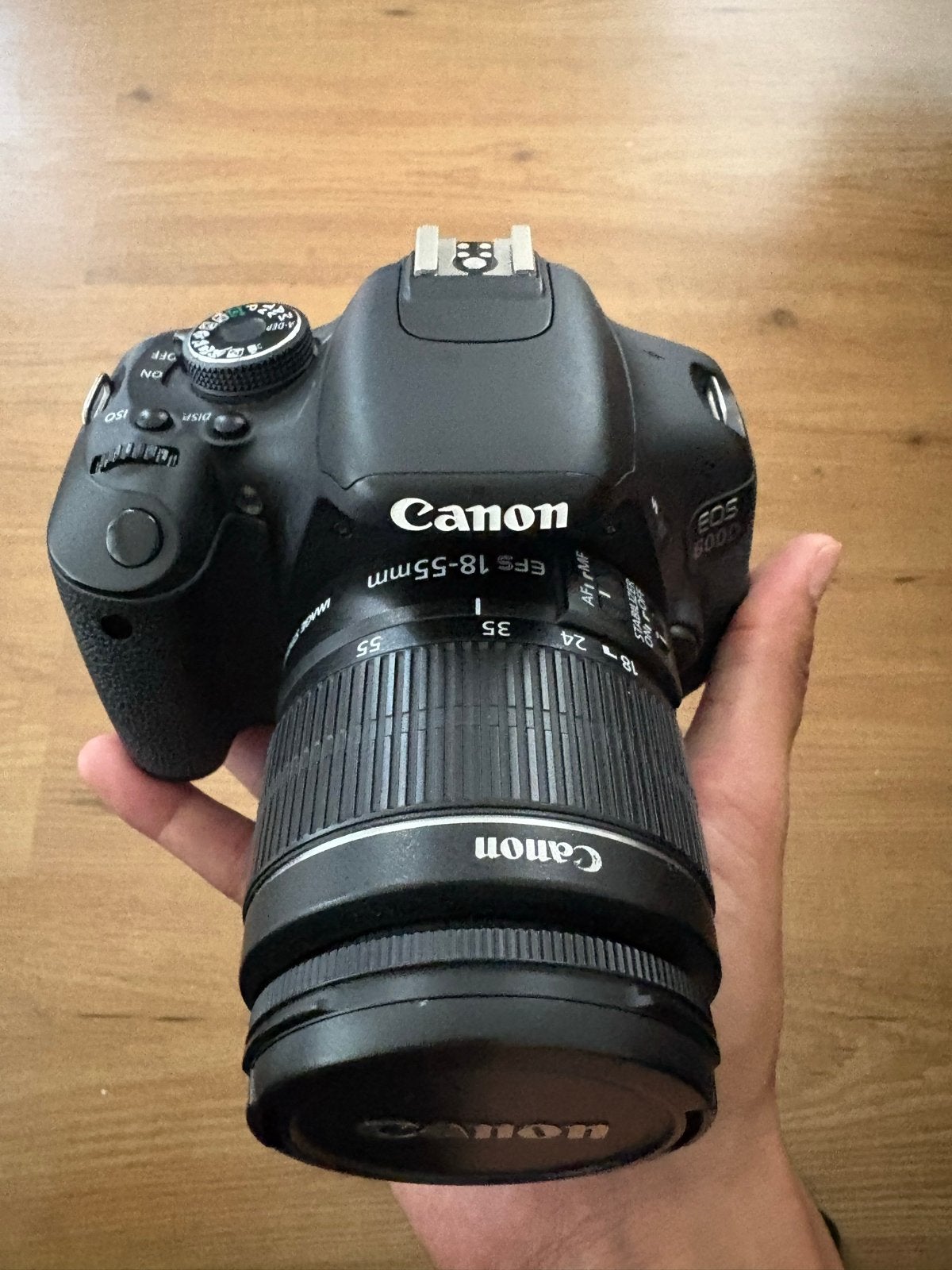 Foto 5 van Canon EOS 600D spiegelreflexcamera met 18-55mm lens