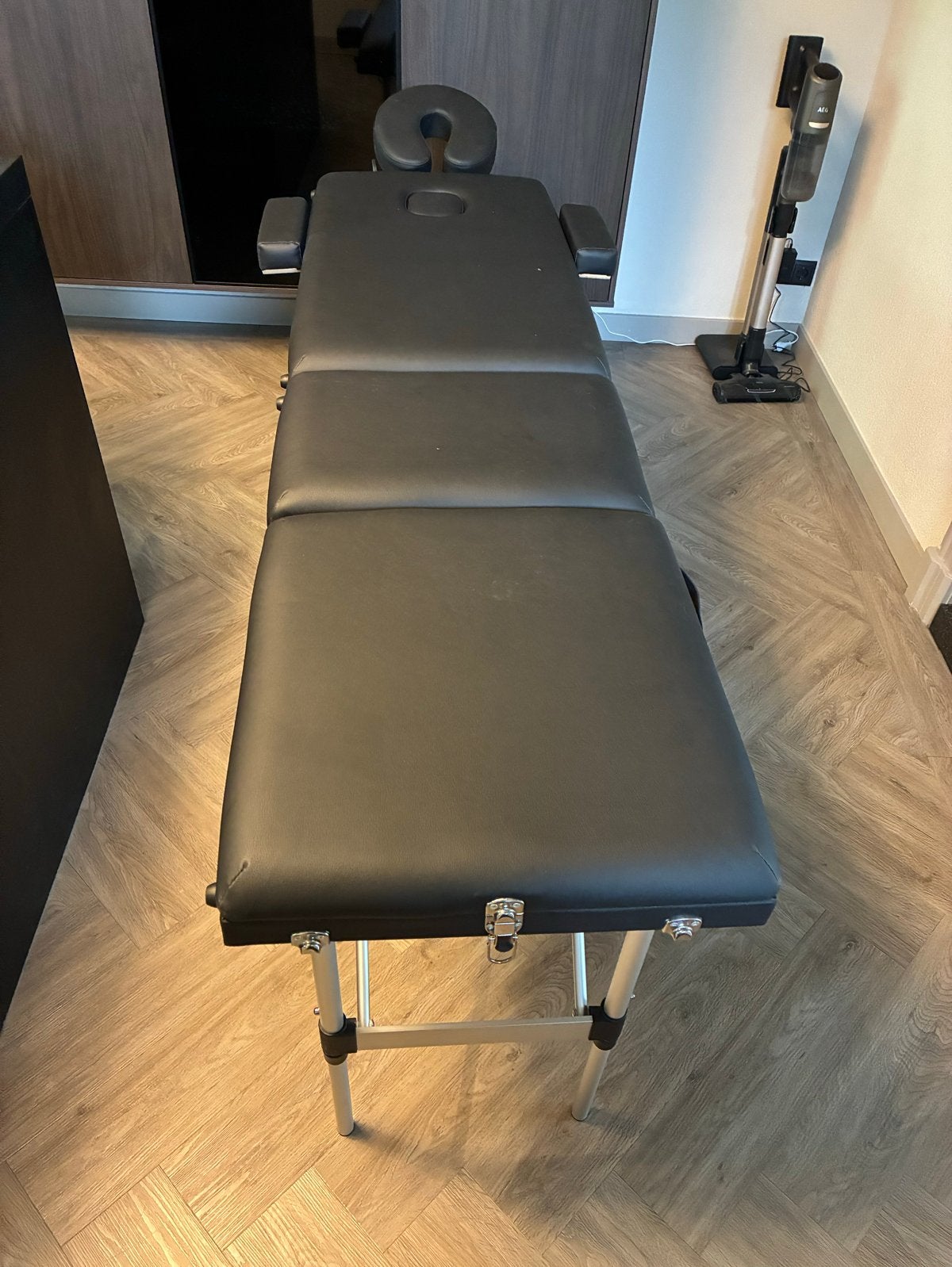 Inklapbare massagetafel, 200x50 cm, Ophalen, Zo goed als nieuw, Massagetafel