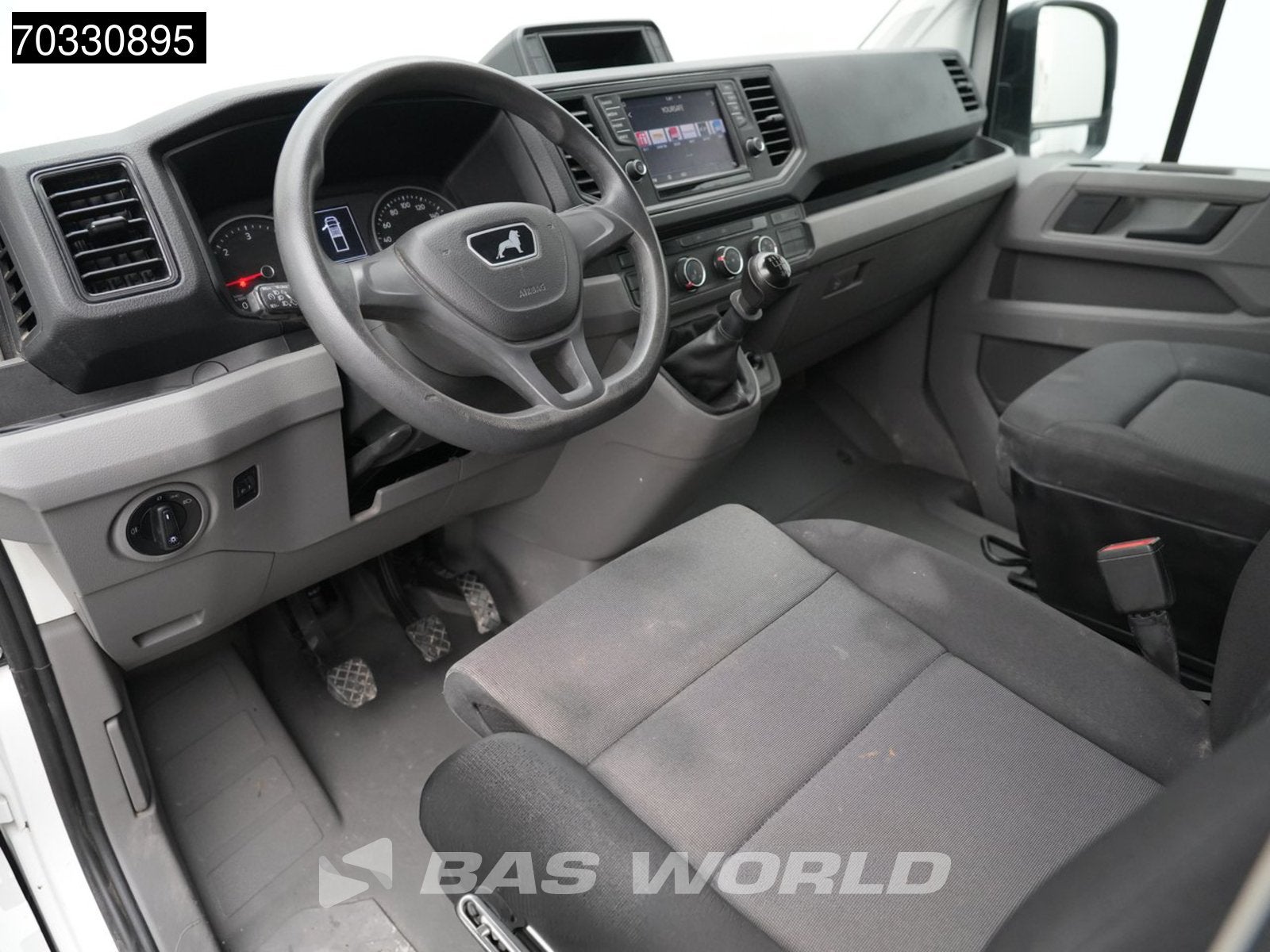 MAN TGE 5.120 Dubbel Cabine Kipper met Kist Dubbellucht 3,5t, Auto's, Bestelauto's, Stof, Gebruikt, Euro 6, 4 cilinders