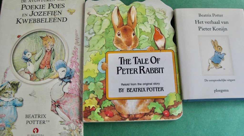3 uitgaven Beatrix Potter, Ophalen of Verzenden, Zo goed als nieuw, Prentenboek