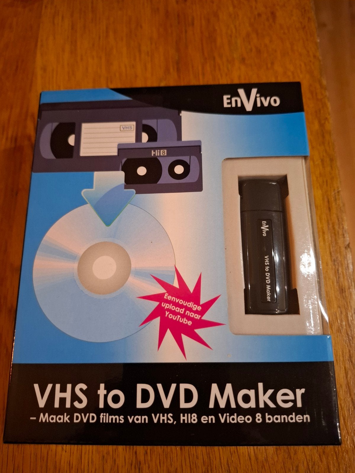 EnVivo VHS naar DVD Maker - Digitaliseer je videobanden, Ophalen of Verzenden, Nieuw, Overige typen
