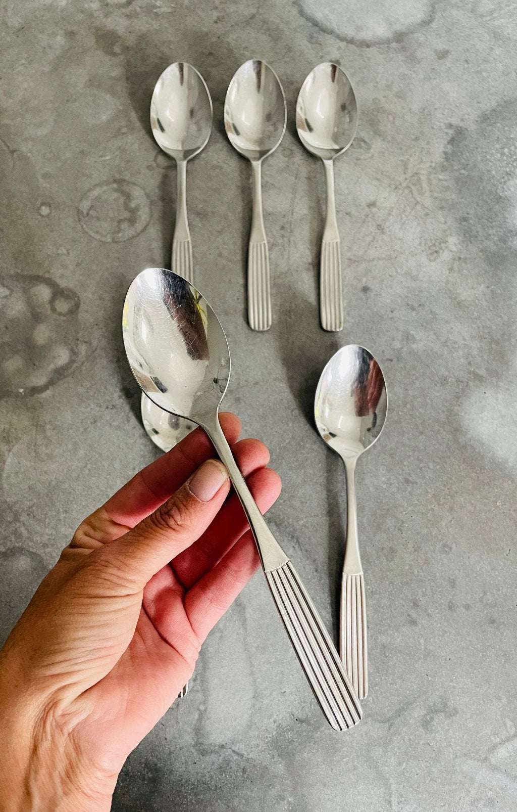 GERO Zilmeta 505 Diner Lepels, Huis en Inrichting, Keuken | Bestek, Gebruikt, Gero, Los bestek, Ophalen of Verzenden