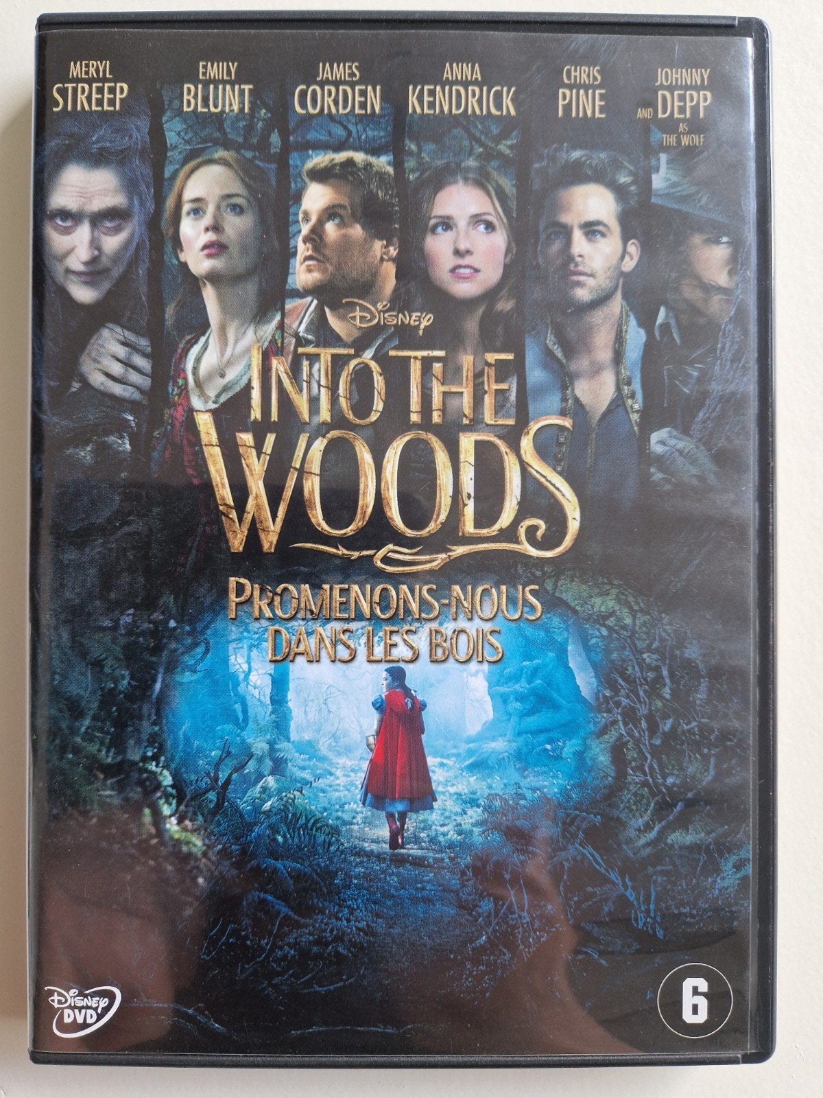 Into the Woods [DVD] Disney Musical/Fantasy film, Vanaf 6 jaar, Verzenden, Zo goed als nieuw