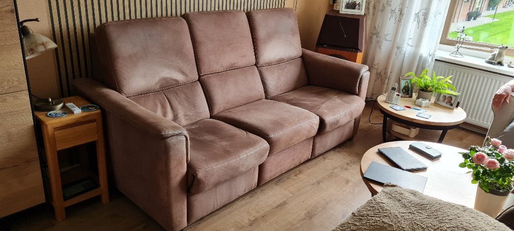 Gratis afhalen 3 zits Relax bankstel, Ophalen, Gebruikt, Driepersoons, 75 tot 100 cm