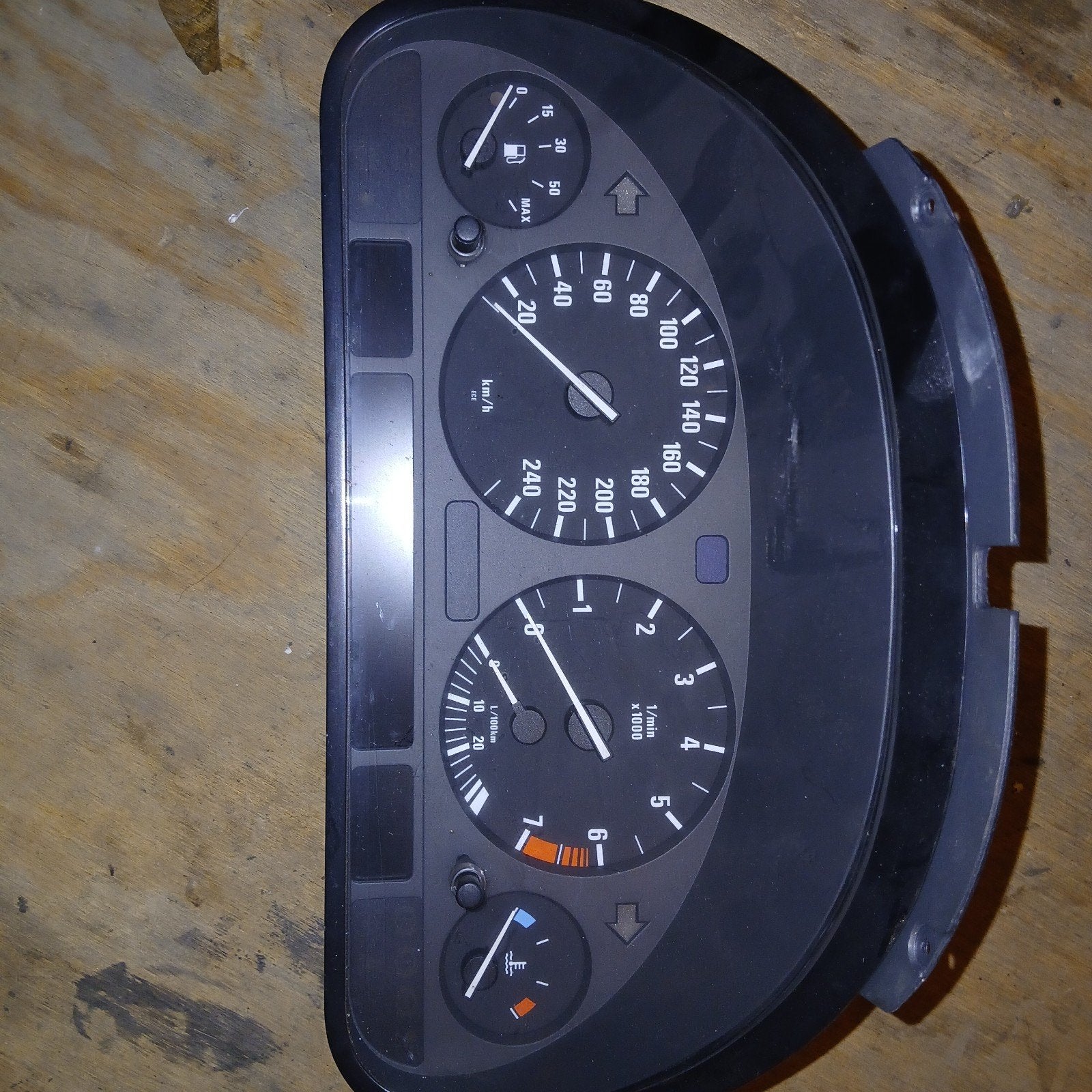 BMW E36 Instrumentenpaneel / Dashboard Klokken, Ophalen, Gebruikt, BMW