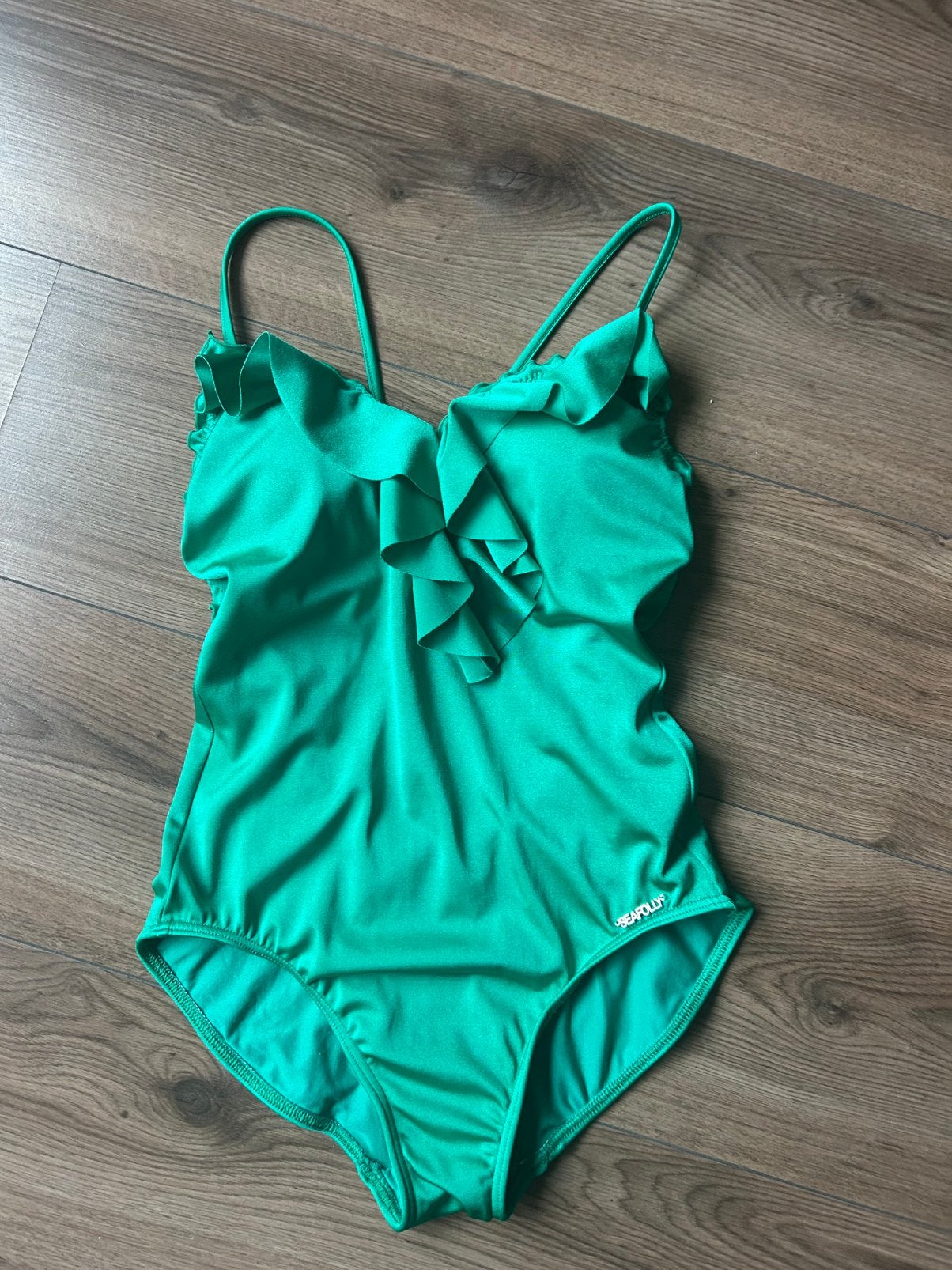 Seafolly groen badpak maat 36, Ophalen of Verzenden, Zo goed als nieuw, Groen, Badpak