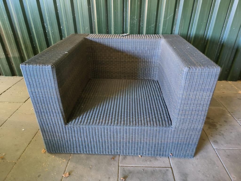 Borek Provence Loungestoel 4 fauteuils, Ophalen, Nieuw, Wicker