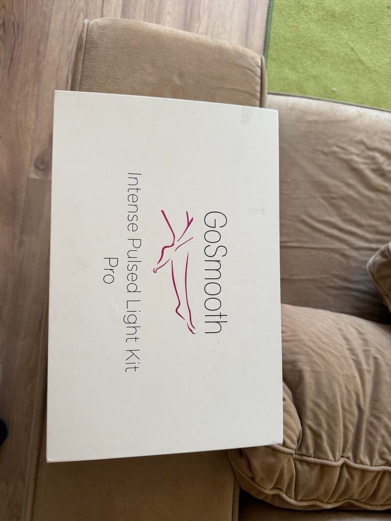 GoSmooth Intense Pulsed Light Kit Pro - IPL ontharing, Ophalen of Verzenden, Zo goed als nieuw, Scheren en Epileren