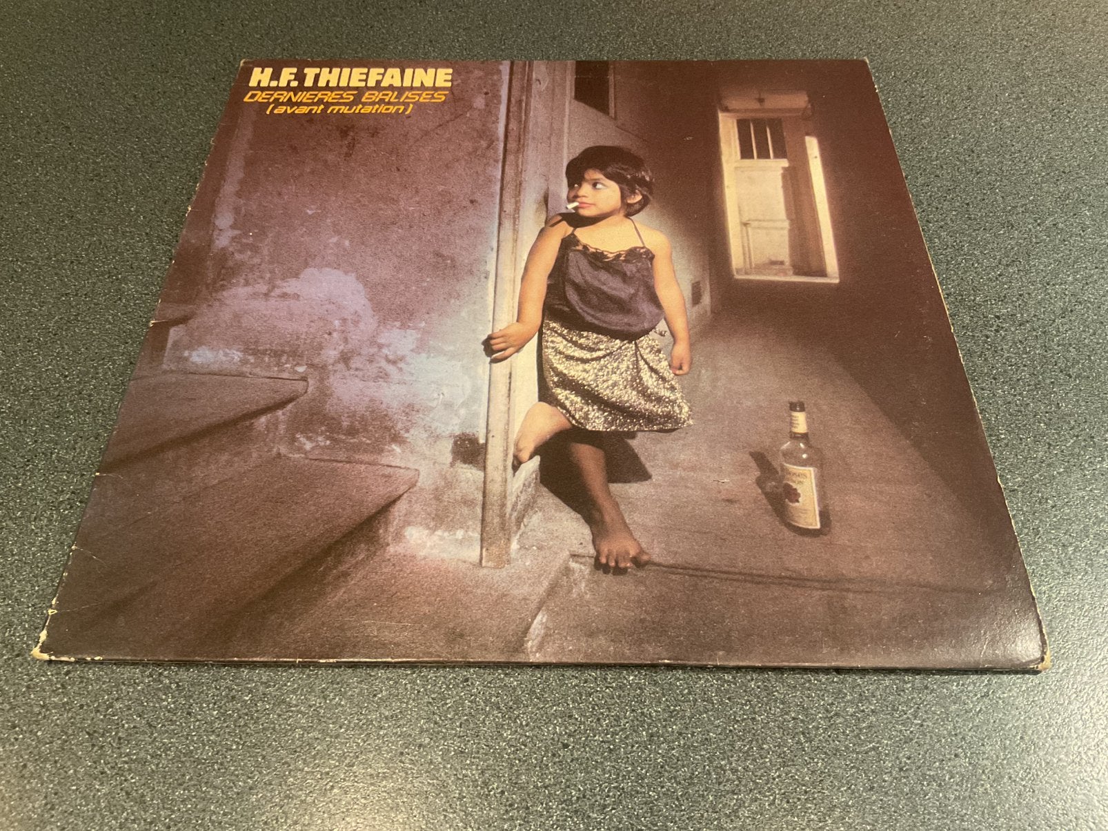 H.F. Thiefaine - Dernieres Balises Vinyl LP + Poster, Ophalen of Verzenden, Gebruikt, 12 inch, Poprock