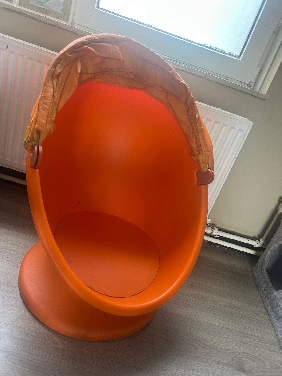 Ikea draaistoel, Ophalen, Gebruikt