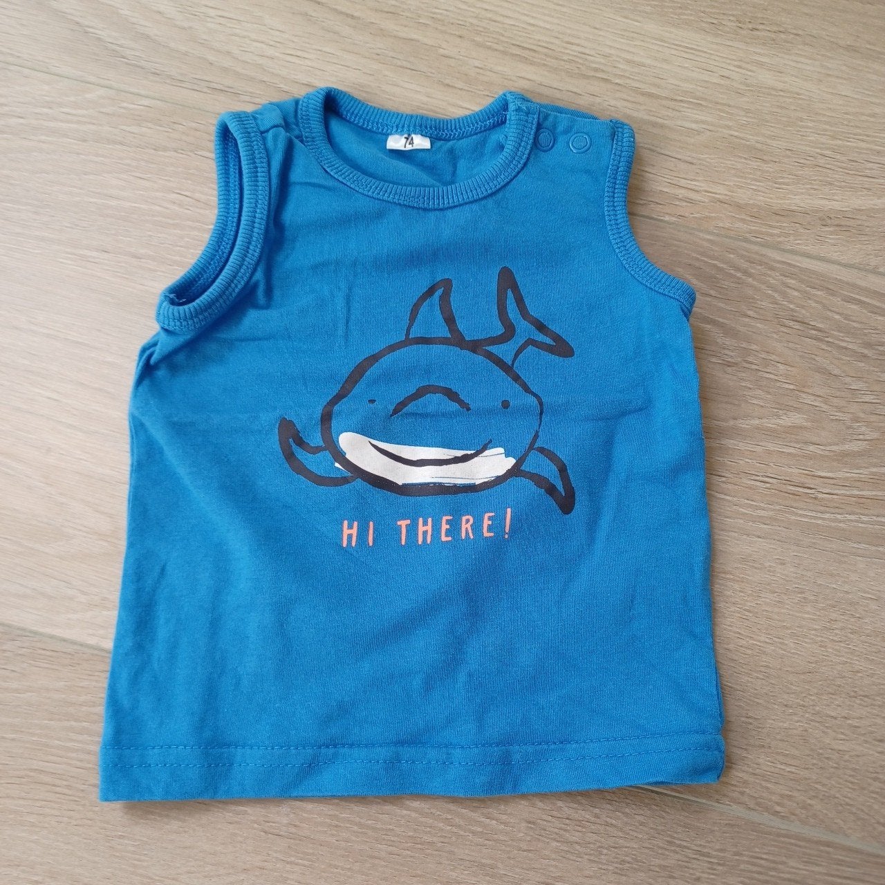 Als NIEUW blauw kind hemd / shirt Zeeman - maat 74, Zeeman, Ophalen of Verzenden, Zo goed als nieuw, Jongetje