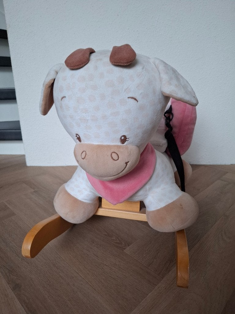 Schommelpaard Nattou, Ophalen, Gebruikt