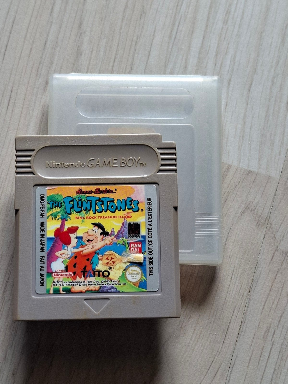 The Flintstones: King Rock Treasure Island Game Boy, Gebruikt, 1 speler, Ophalen of Verzenden, Vanaf 3 jaar