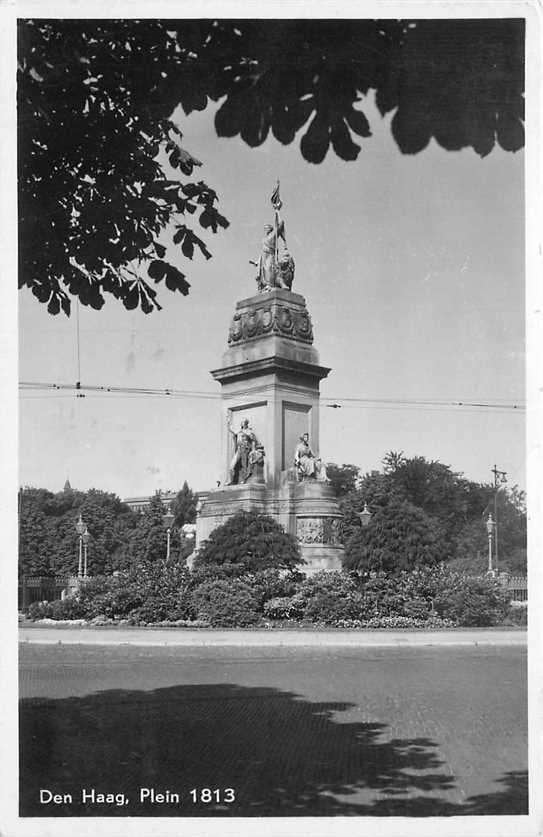 300-295-009 Den Haag Plein 1813, Verzenden, Voor 1920, Zuid-Holland