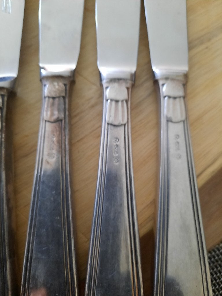 Messen set gero 90 art deco, Ophalen of Verzenden