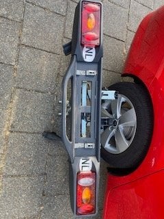 Fietsendrager Twinny Load, 2 fietsen, trekhaak, Brede banden, Ophalen of Verzenden, Zo goed als nieuw, 2 fietsen