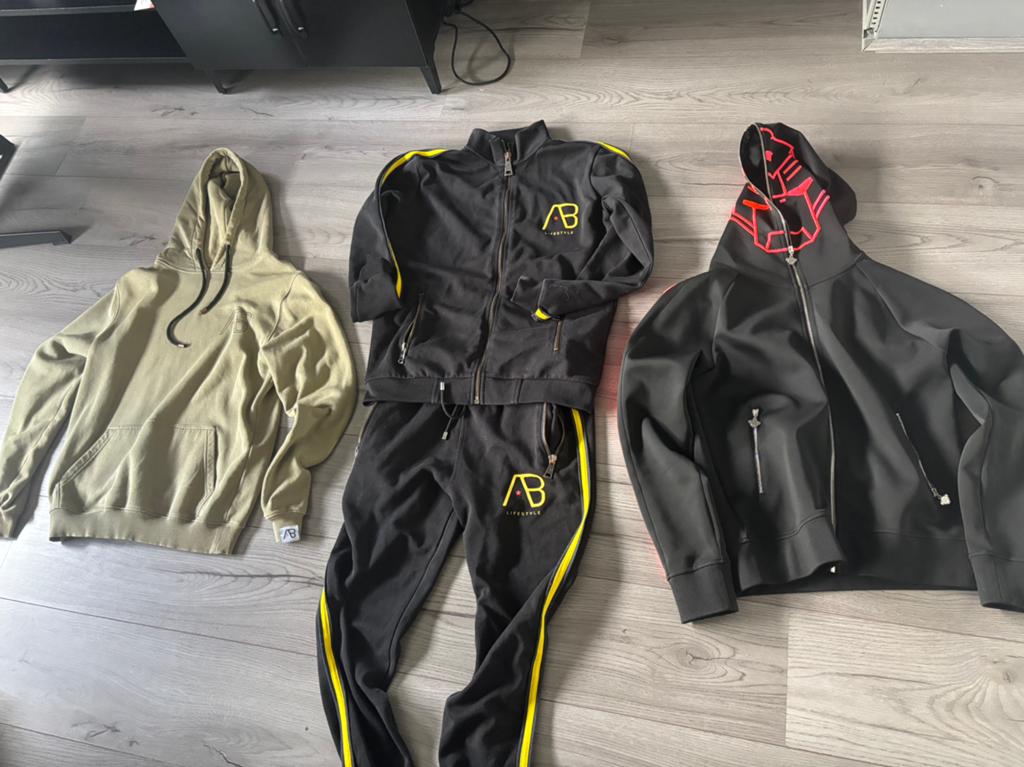 AB trainingspak, AB hoodi , en black bananas jas maat S, Ophalen of Verzenden, Zo goed als nieuw, Maat 46 (S) of kleiner
