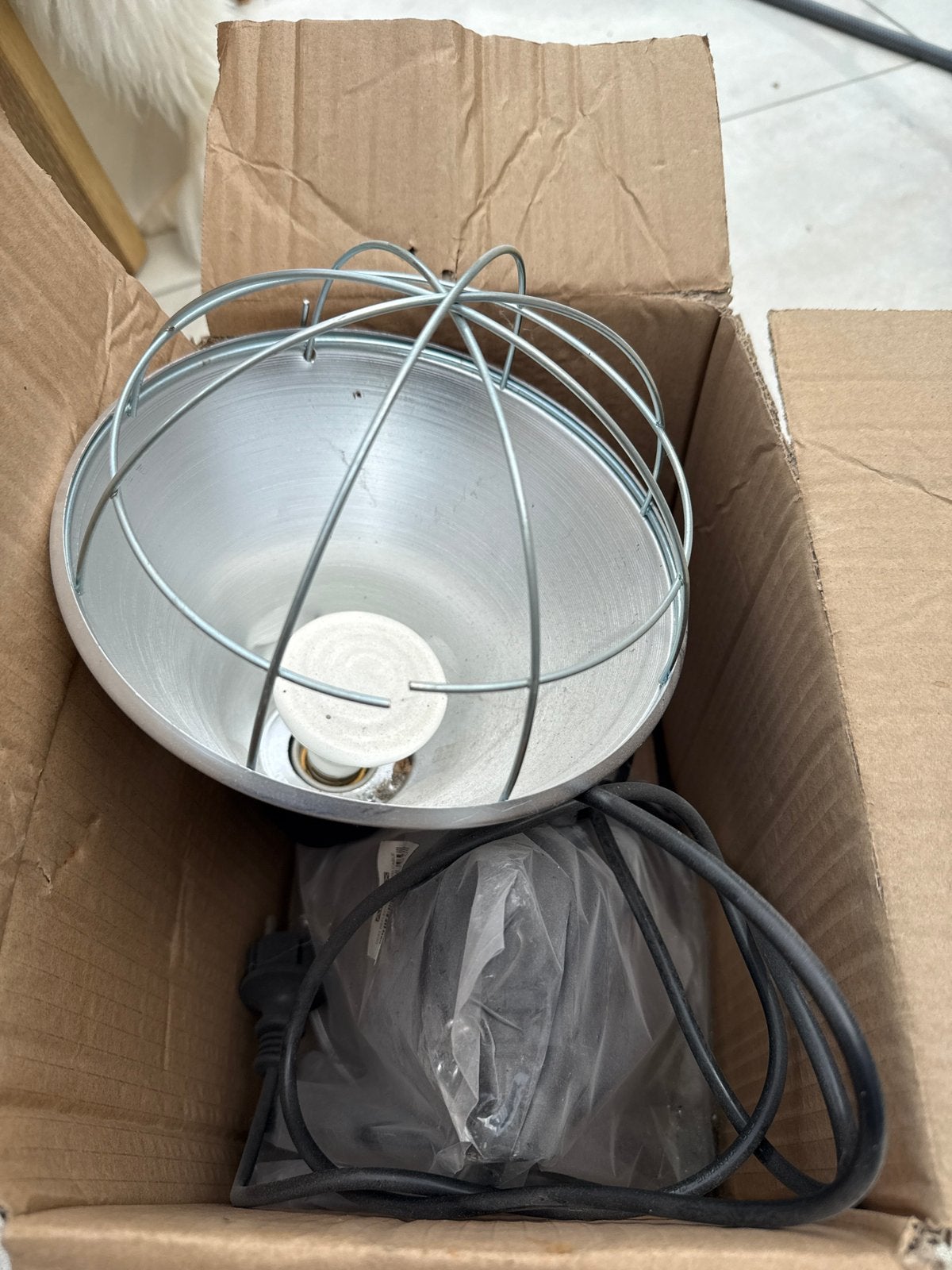 Warmte lamp 150watt (nieuw), Dieren en Toebehoren, Pluimvee | Toebehoren, Ophalen of Verzenden, Zo goed als nieuw, Overige typen