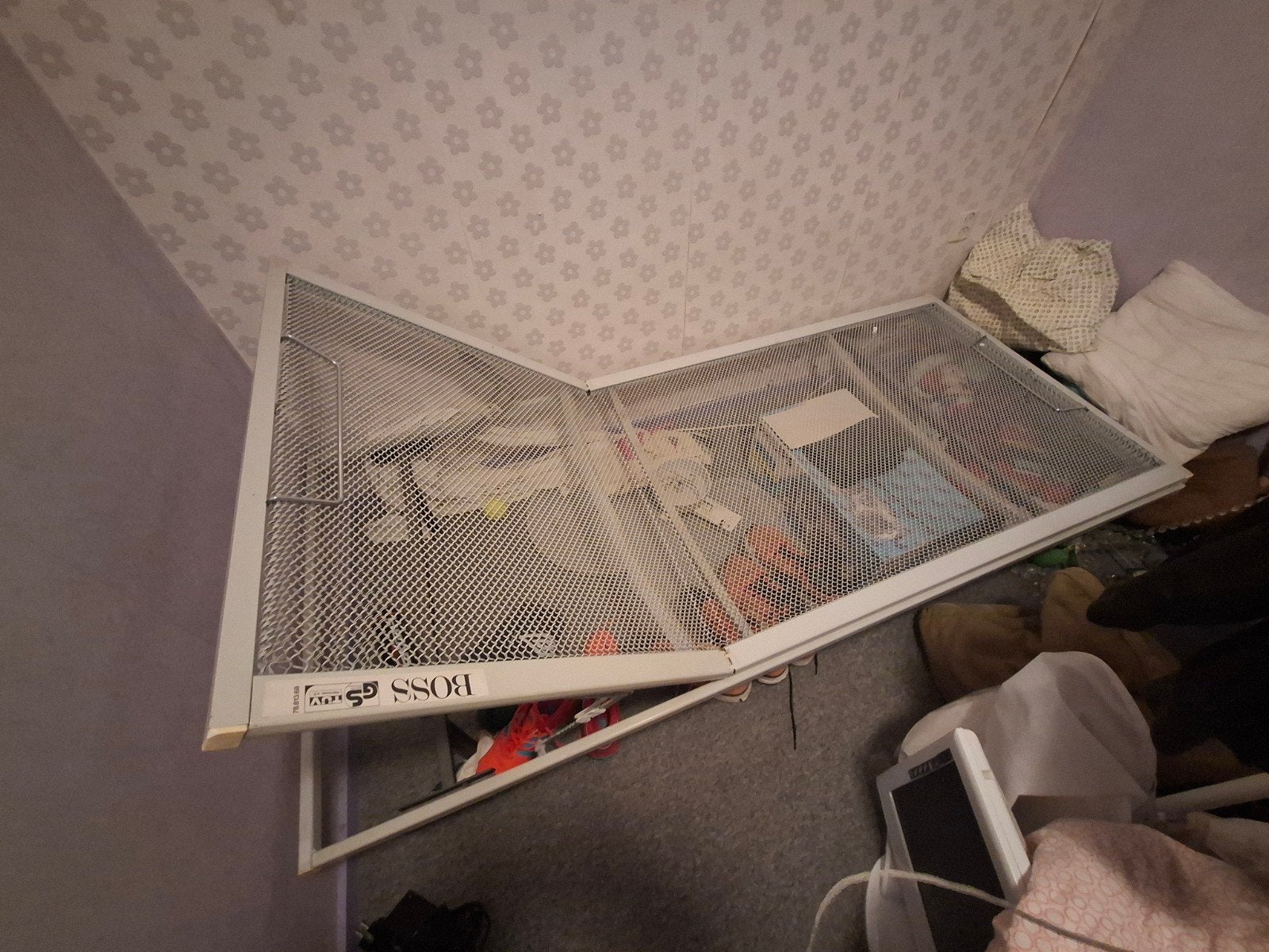IKEA Sultan Hogbo matras en Boss GS bedbodem, Ophalen, Gebruikt, 90 cm, Eenpersoons