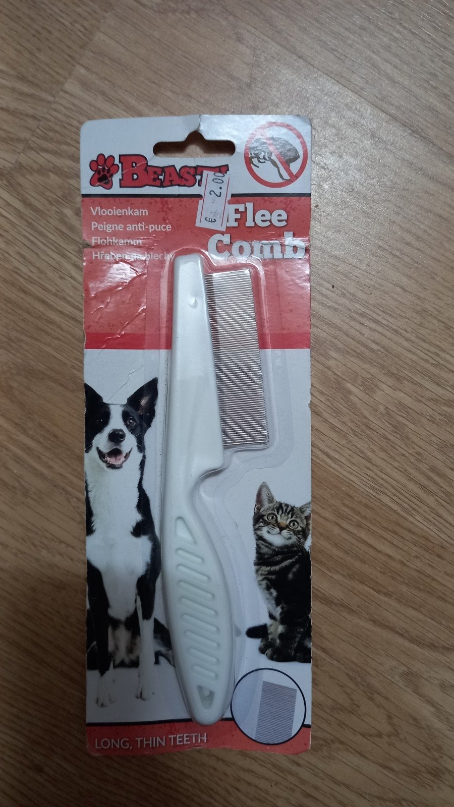 nieuwe vlooienkam, Dieren en Toebehoren, Ophalen of Verzenden, Nieuw