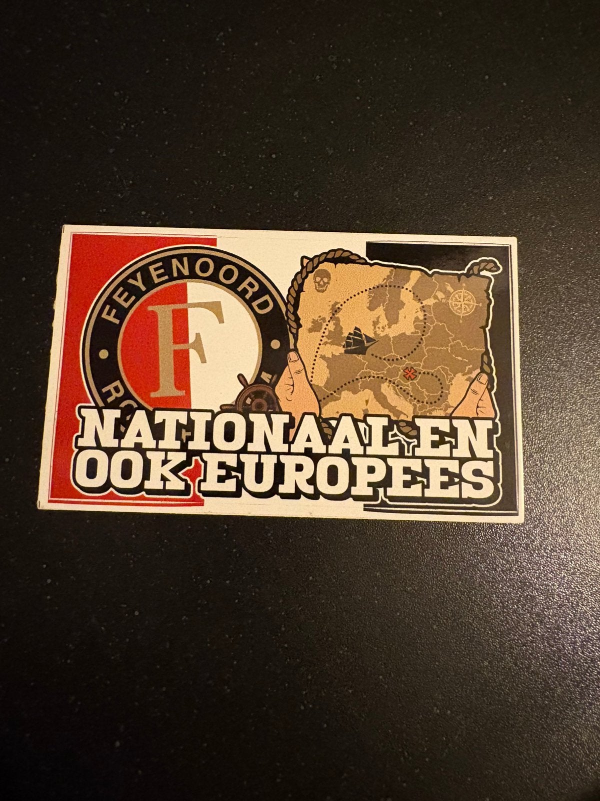 Feyenoord sticker, Ophalen of Verzenden, Zo goed als nieuw, Sport