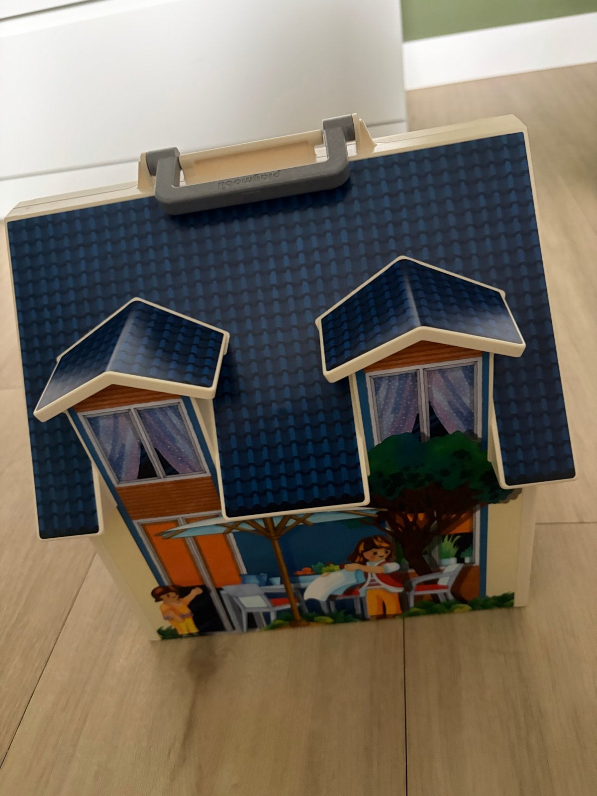 Playmobil Poppenhuis Draagbaar - Compleet, Ophalen, Zo goed als nieuw, Poppenhuis